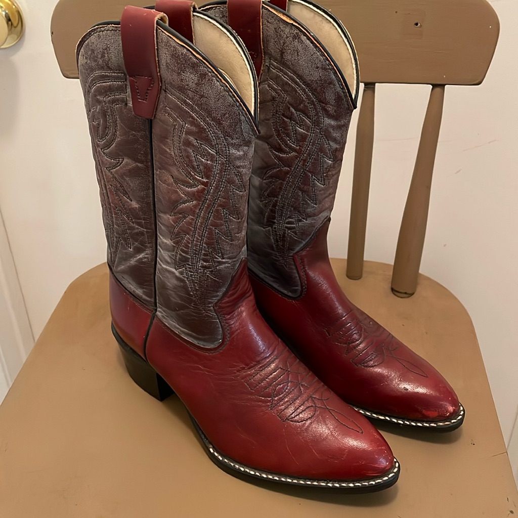 Vintage Texas Brand Boots Size 4 12d
